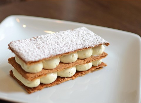 Millefeuille à la Vanille de Tahiti Millefeuille à la Vanille de Tahiti