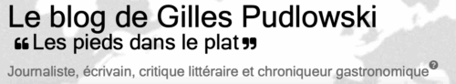 Le Blog de Gilles Pudlowski